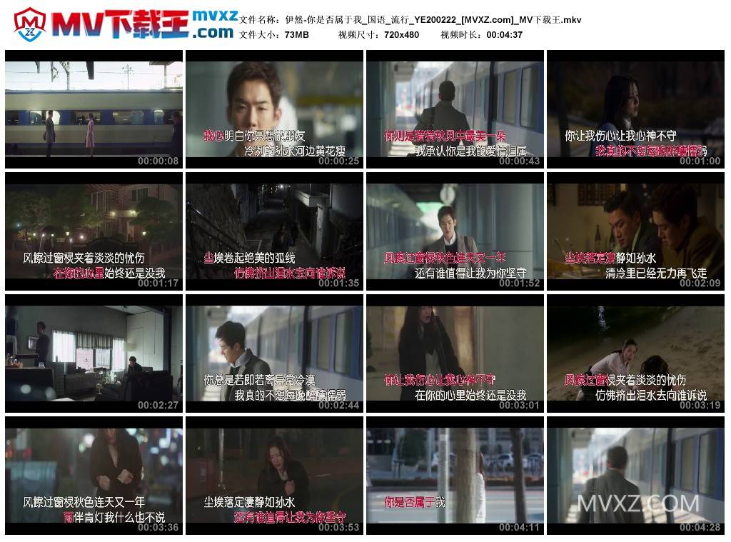 伊然-你是否属于我_国语_流行_YE200222